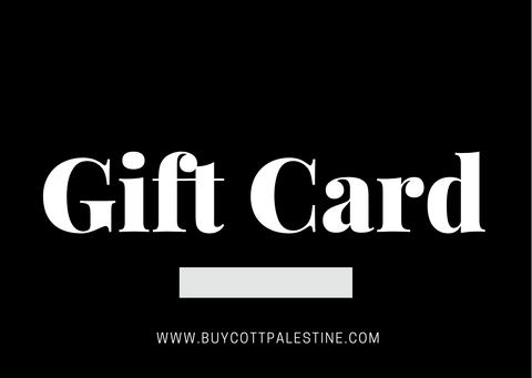 BuycottPalestine Gift Card